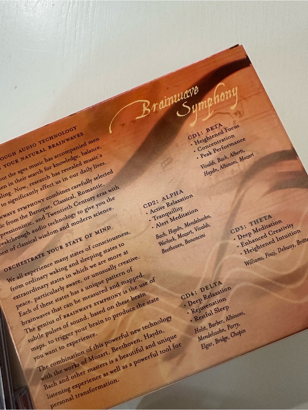 GAIAM Brainwave Symphony, Baby’s first Classics, yoga melodies + CD collection - Picture 16 of 16